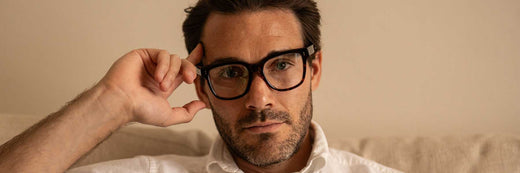 oval face shape glasses male