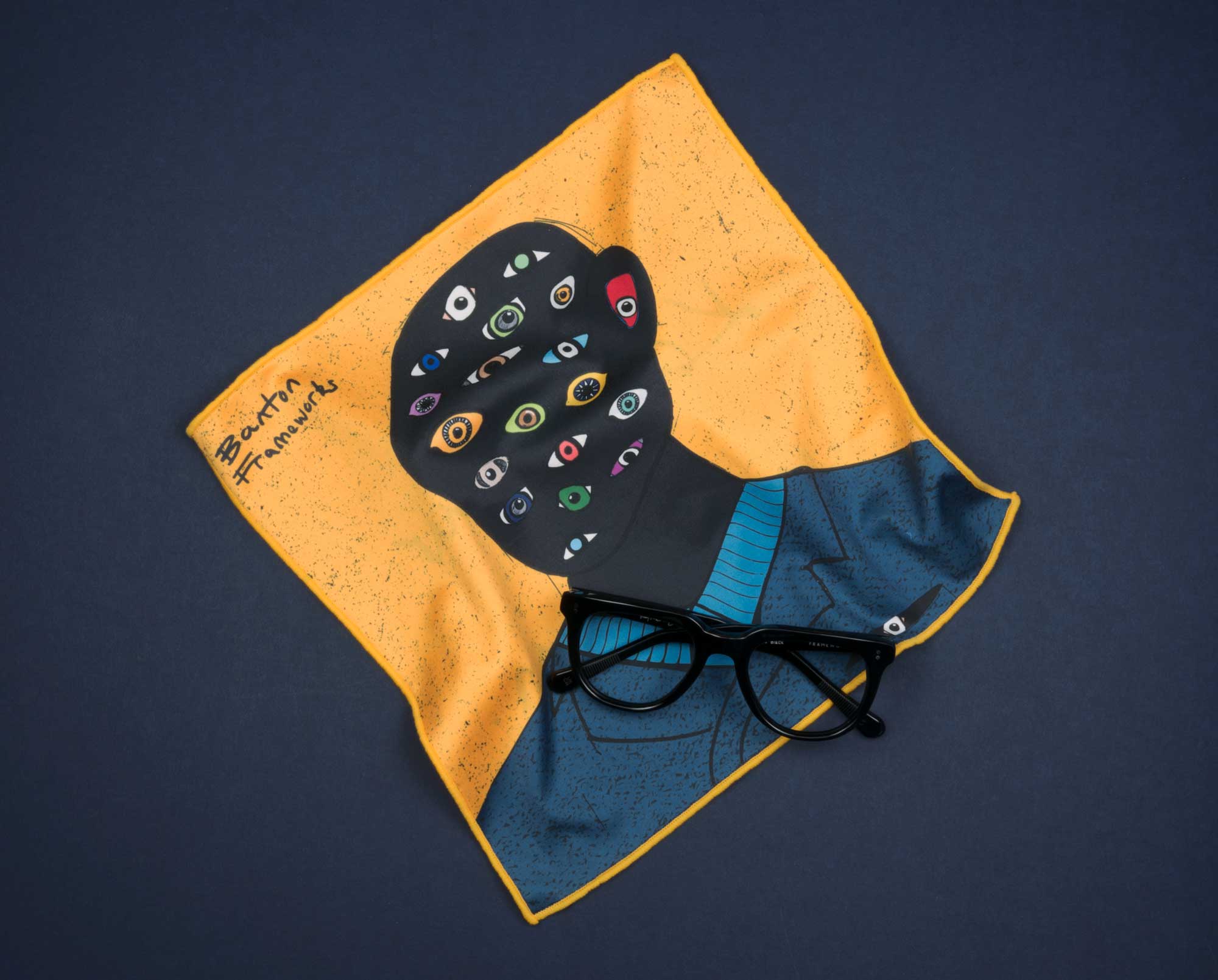 Ltd edition lens cleaning cloth | Banton Frameworks