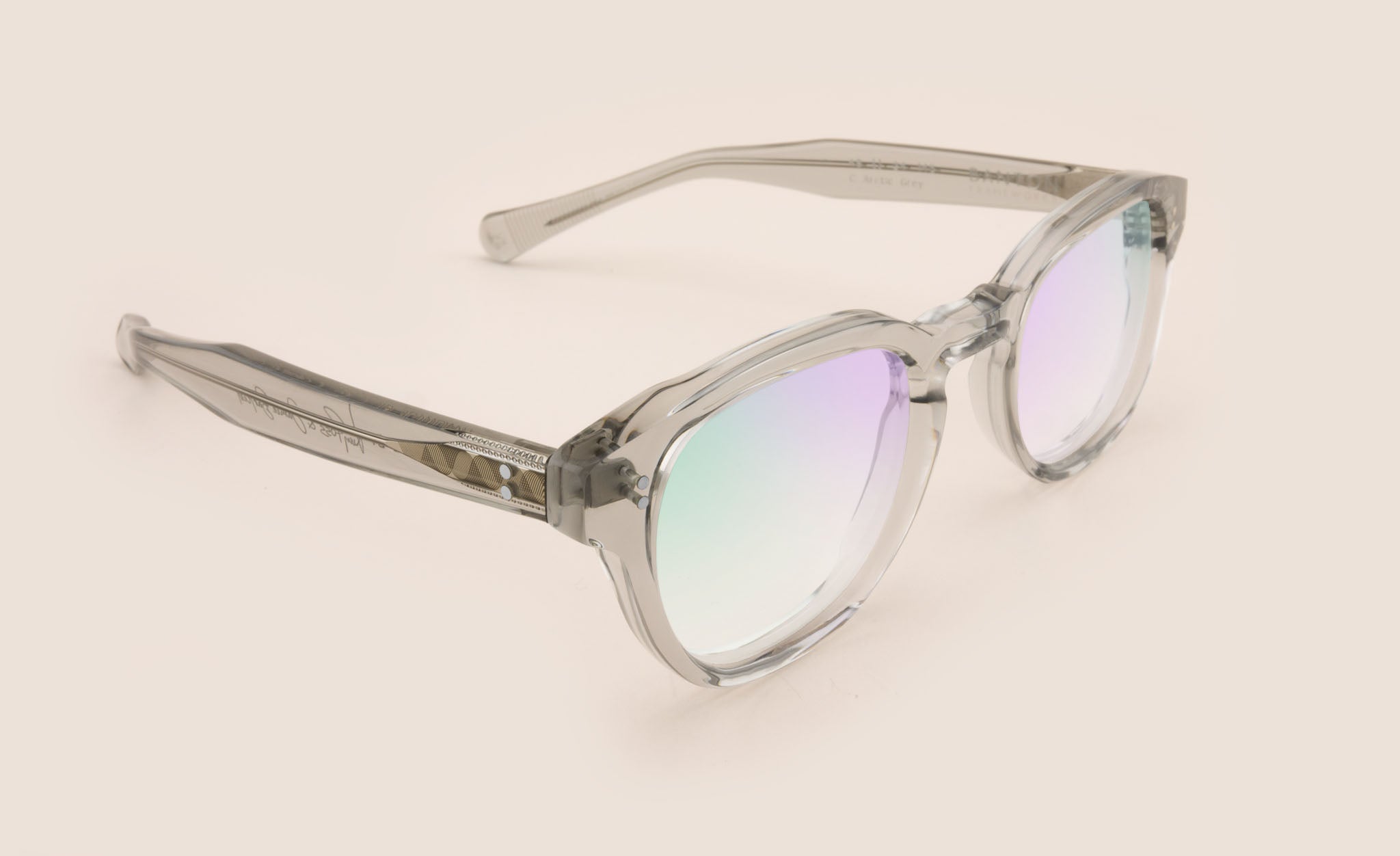 Oval Transparent Glasses | Banton Frameworks