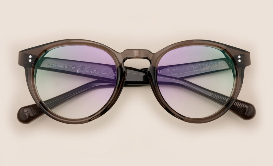 Transparent Mauve Spectacle frames